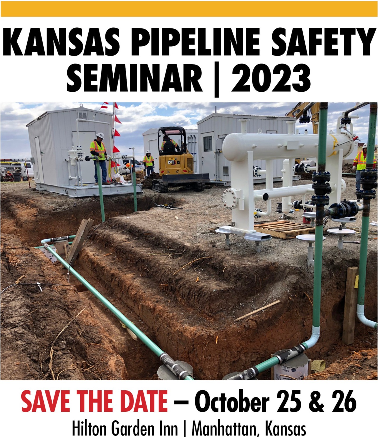 Pipeline Safety Seminar 2023 save the date October 25 and 26
